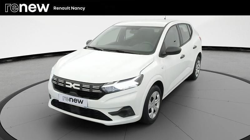 Blanc Utilisé 2023 Dacia Sandero Essentiel Citadine | 11 985 € (Bon prix) - Image 1/3