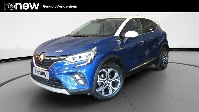 Bleu Utilisé 2021 Renault Captur Intens SUV | 16 350 € - Image 1/4