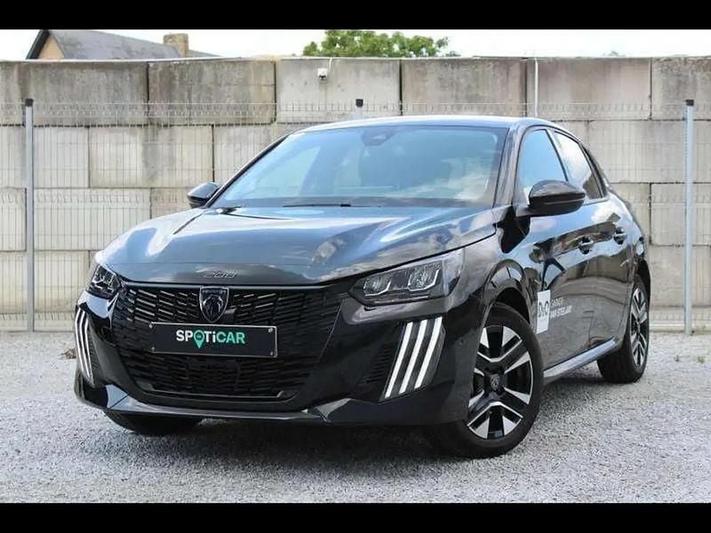 Noir Utilisé 2025 Peugeot 208 Allure Citadine | 17 995 € (Prix juste) - Image 1/4