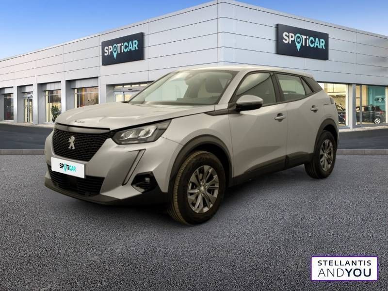 Gris Utilisé 2021 Peugeot 2008 Active SUV | 16 990 € (Prix juste) - Image 1/3