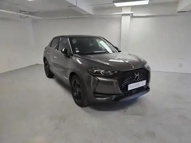 Occasion DS Automobiles DS3 Crossback Performance Line Plus 2021 Gris platinium  toit noir perla nera SUV