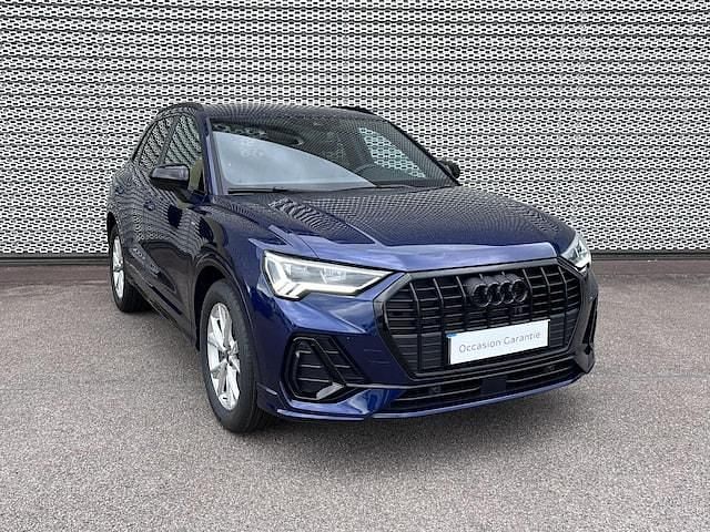 Bleu navarre métallisé Occasion 2025 Audi Q3 S-line plus SUV | 42 900 € (Prix juste) - Image 1/4