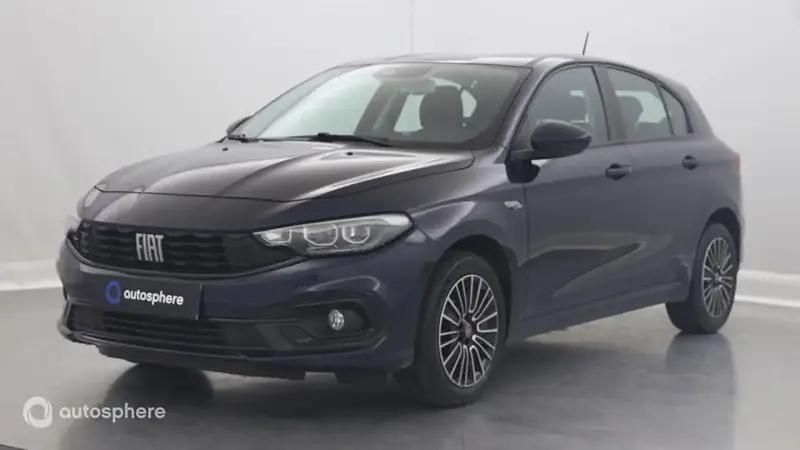 Bleu Utilisé 2021 Fiat Tipo S Berline | 12 999 € (Prix juste) - Image 1/4