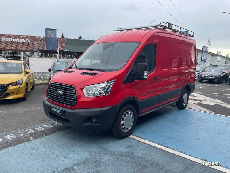 Rouge Utilisé 2018 Ford Transit Business Edition Van | 20 980 € - Image 1/4