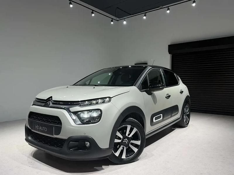 Gris Utilisé 2021 Citroën C3 PureTech Berline | 11 390 € - Image 1/4