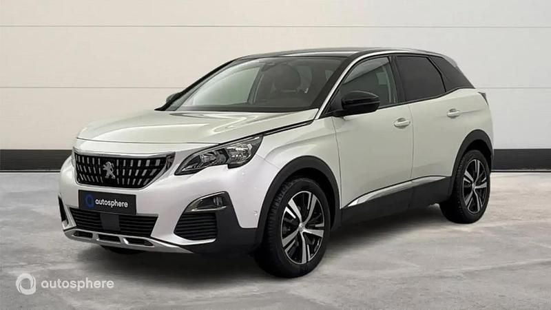 Blanc Utilisé 2019 Peugeot 3008 Allure SUV | 14 999 € (Bon prix) - Image 1/4
