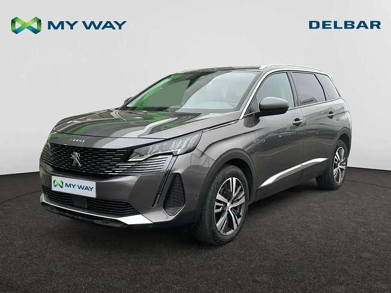 Gris Utilisé 2021 Peugeot 5008 Allure Monospace | 23 990 € (Bon prix) - Image 1/4
