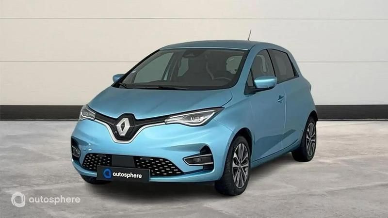 Bleu Occasion 2021 Renault Zoe Intens Citadine | 15 499 € (Prix assez cher) - Image 1/4