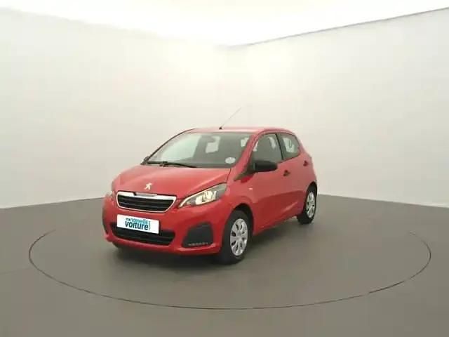 Rouge Utilisé 2021 Peugeot 108 S Citadine | 9 690 € (Prix juste) - Image 1/4