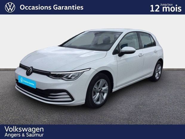 Blanc Utilisé 2022 VW Golf VIII Life | 23 490 € (Prix juste) - Image 1/4