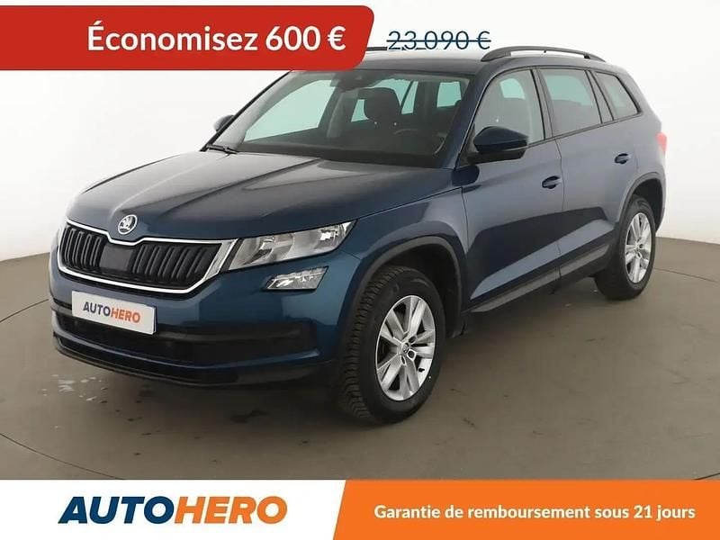Bleu Utilisé 2020 Skoda Kodiaq Ambition SUV | 22 490 € (Bon prix) - Image 1/2