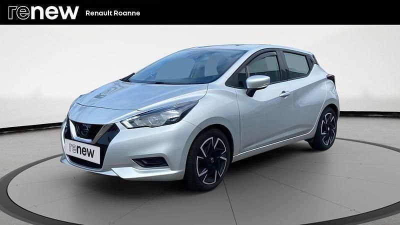 Gris Utilisé 2021 Nissan Micra Acenta Citadine | 12 890 € (Prix juste) - Image 1/4