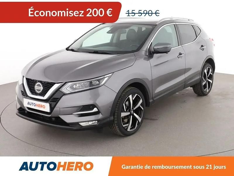 Gris Utilisé 2018 Nissan Qashqai Tekna SUV | 15 390 € (Prix juste) - Image 1/2