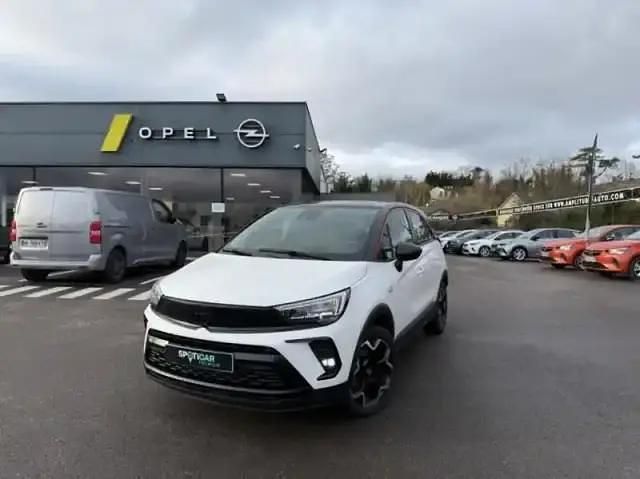 Blanc jade/toit noir Occasion 2022 Opel Crossland X GS Line SUV | 14 799 € (Prix juste) - Image 1/4
