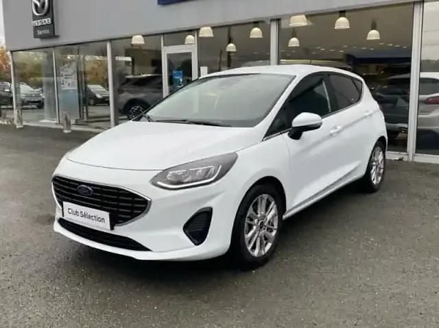 Blanc Occasion 2023 Ford Fiesta Business Edition Berline | 14 990 € (Bon prix) - Image 1/4
