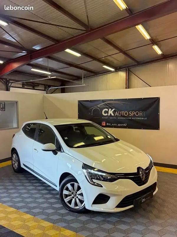 Blanc Utilisé 2020 Renault Clio V Berline | 10 990 € (Bon prix) - Image 1/4