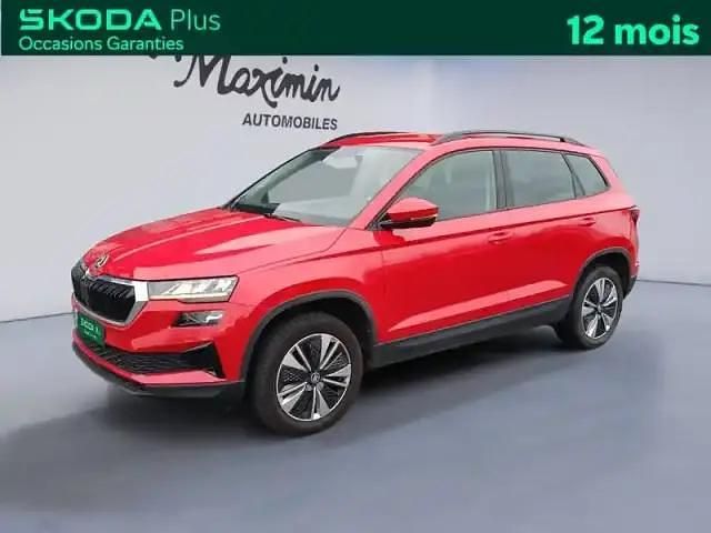 Rouge Occasion 2022 Skoda Karoq SUV | 20 900 € (Super prix) - Image 1/4