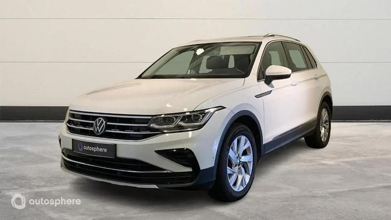 Blanc Utilisé 2024 VW Tiguan Elegance SUV | 31 999 € (Super prix) - Image 1/4
