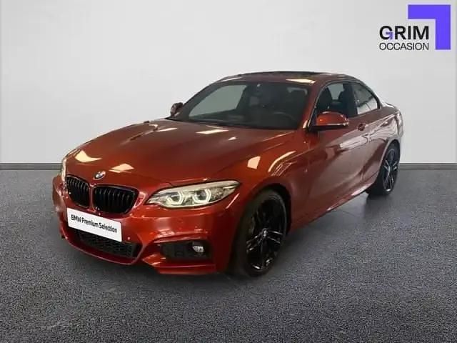 Sunset orange metallic Utilisé 2020 BMW 220 Efficient Dynamics Coupé | 29 990 € (Super prix) - Image 1/4