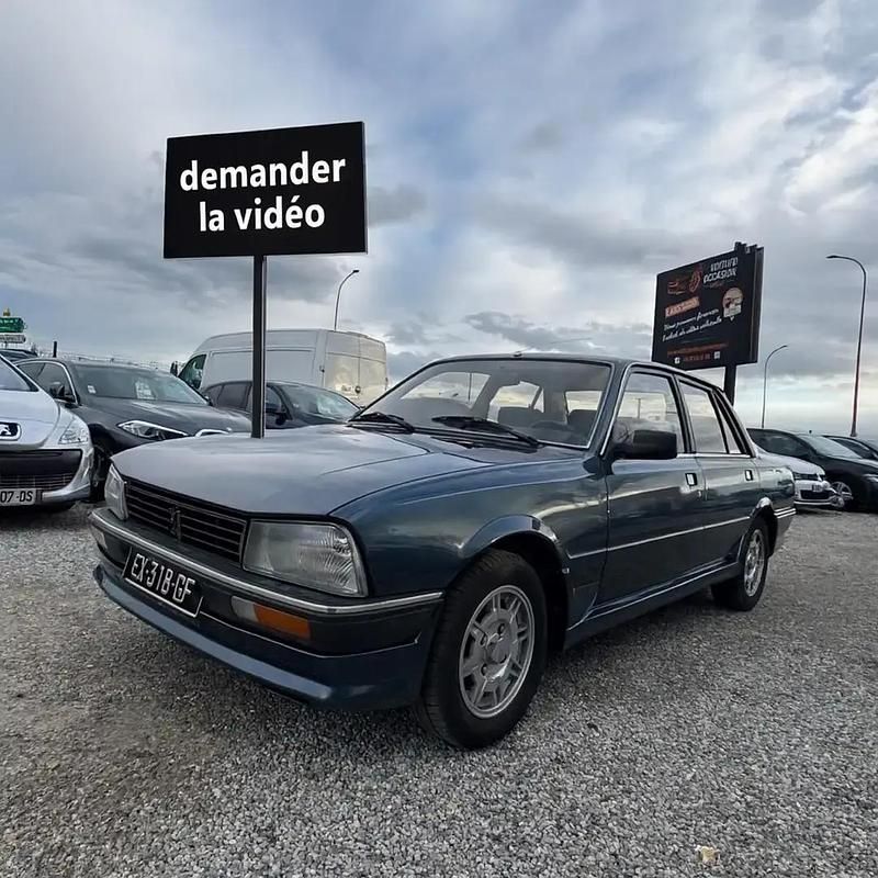 Bleu Occasion 1985 Peugeot 505 GTi Berline | 9 999 € - Image 1/4