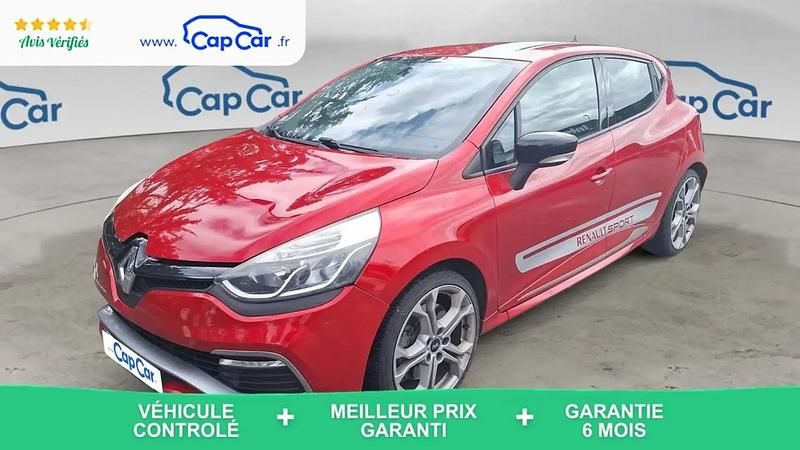 Rouge Utilisé 2014 Renault Clio IV R.S. Citadine | 14 290 € (Prix juste) - Image 1/4