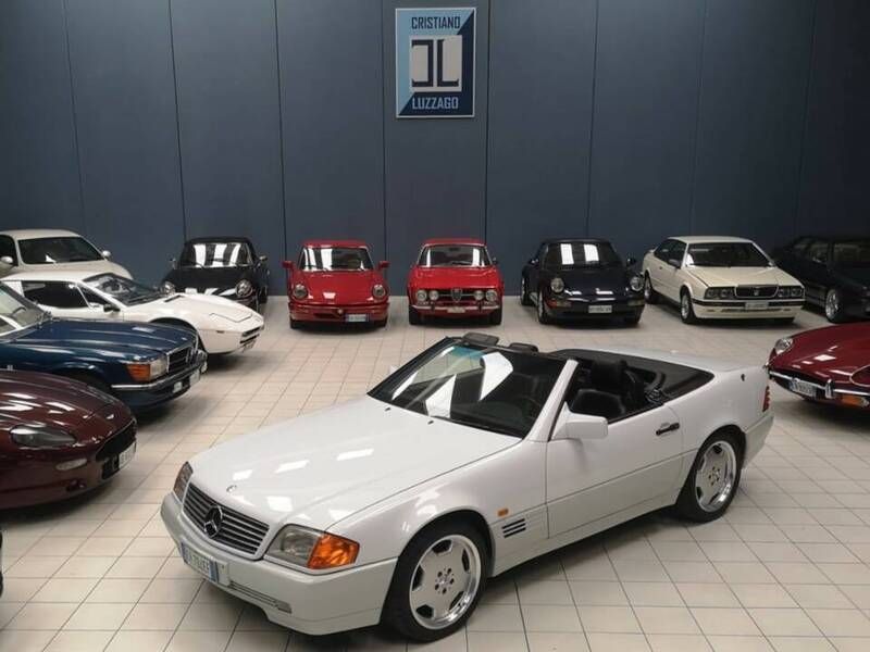 Blanc Utilisé 1991 Mercedes SL500 Cabriolet | 28 800 € - Image 1/4