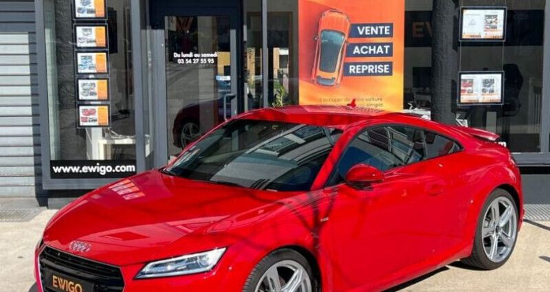 Rouge Utilisé 2015 Audi TT S-Line Coupé | 22 490 € (Bon prix) - Image 1/4