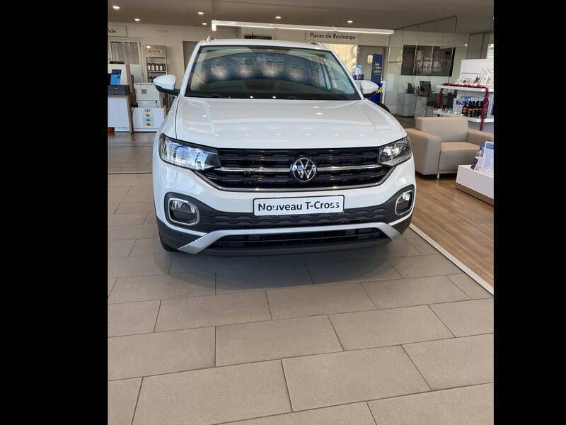 Blanc Utilisé 2023 VW T-Cross SUV | 25 990 € (Prix assez cher) - Image 1/3