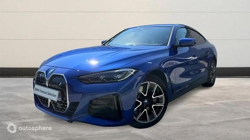 Bleu Utilisé 2022 BMW i4 M Sport Berline | 38 499 € (Bon prix) - Image 1/4