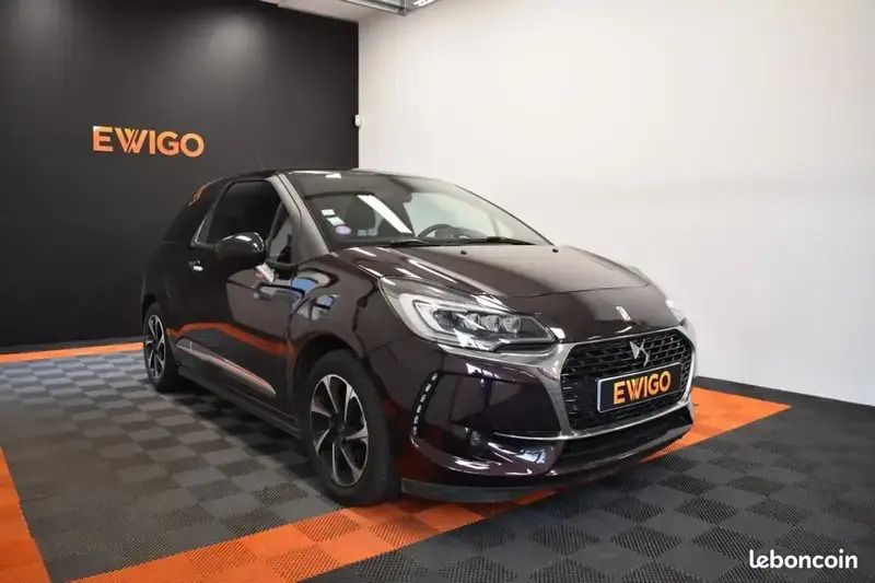 Rouge Utilisé 2019 Citroën DS3 PureTech Berline | 9 990 € (Prix juste) - Image 1/4