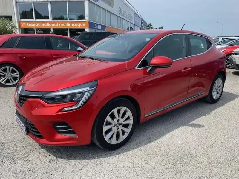Rouge Utilisé 2021 Renault Clio V Intens Berline | 14 480 € (Prix juste) - Image 1/4