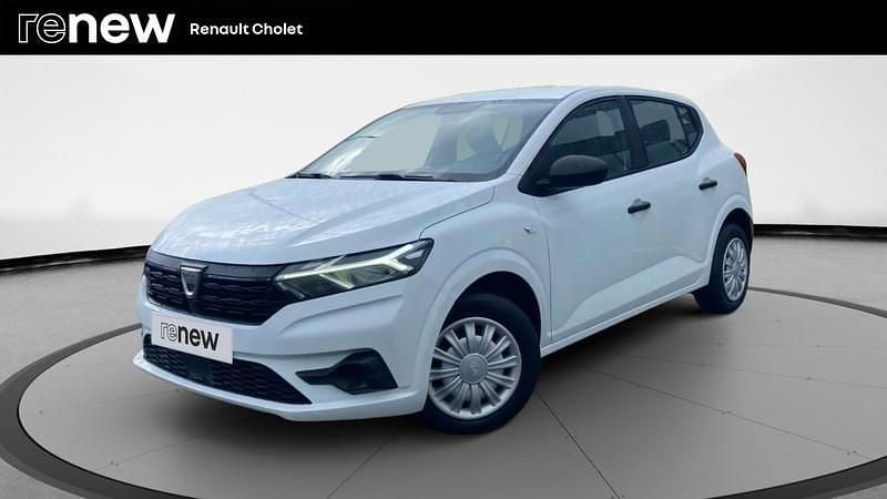 Blanc Utilisé 2022 Dacia Sandero Essentiel Citadine | 9 990 € (Super prix) - Image 1/4
