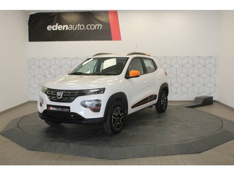 Blanc Utilisé 2022 Dacia Spring Comfort Plus Citadine | 9 890 € (Prix juste) - Image 1/3