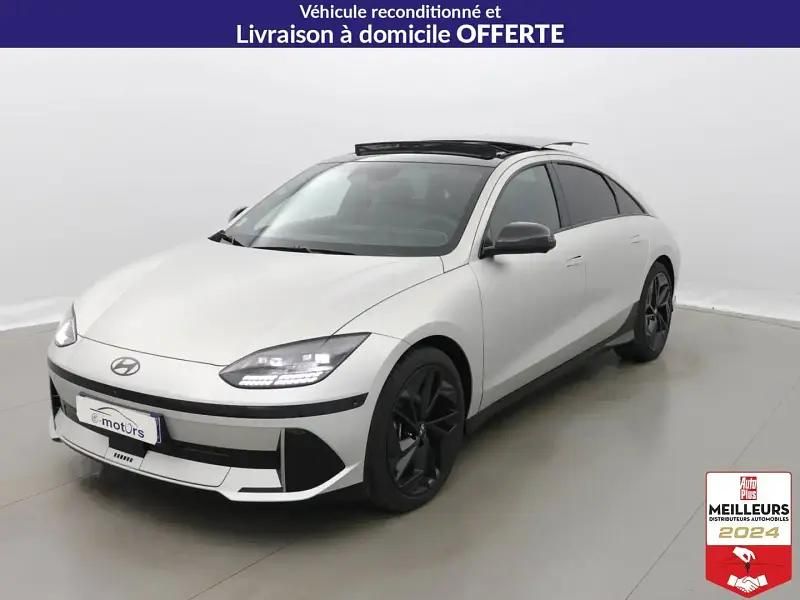Blanc Utilisé 2023 Hyundai Ioniq 6 Edition Berline | 37 900 € (Prix cher) - Image 1/4