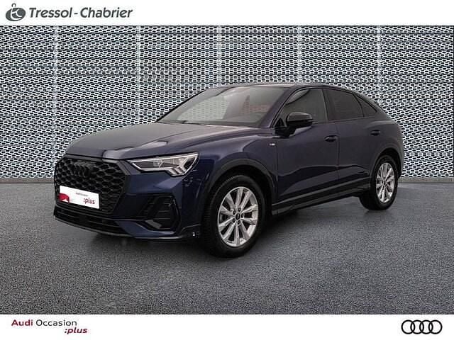 Bleu navarre métallisé Utilisé 2025 Audi Q3 Sportback S-Line SUV | 46 999 € (Prix juste) - Image 1/4