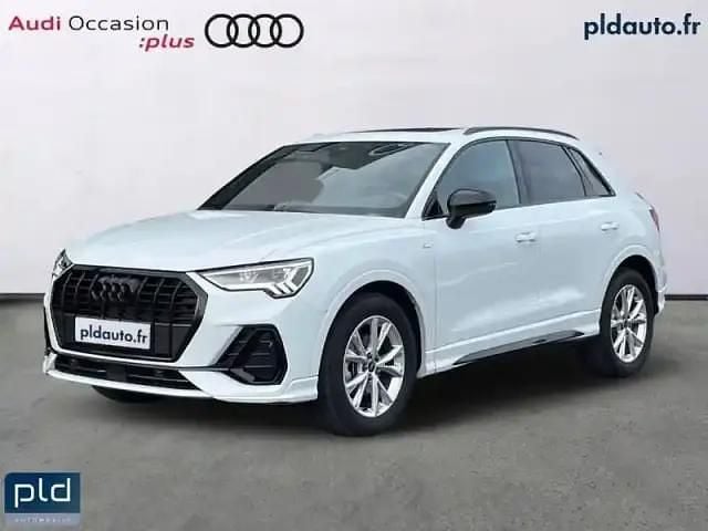 Blanc glacier métallisé Occasion 2025 Audi Q3 S-line plus SUV | 42 990 € (Prix juste) - Image 1/4
