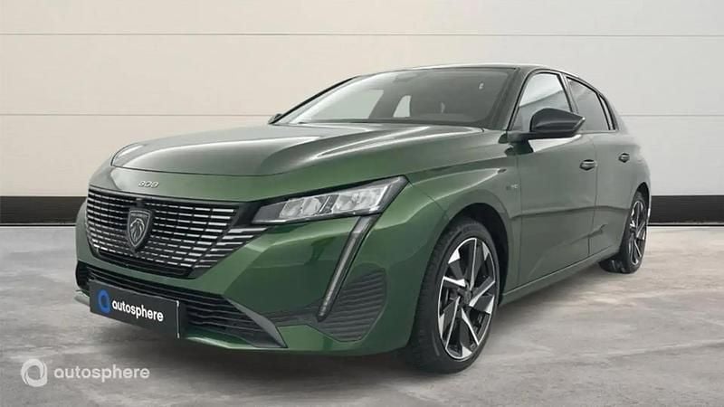 Vert Utilisé 2022 Peugeot 308 Allure Berline | 21 299 € (Bon prix) - Image 1/4