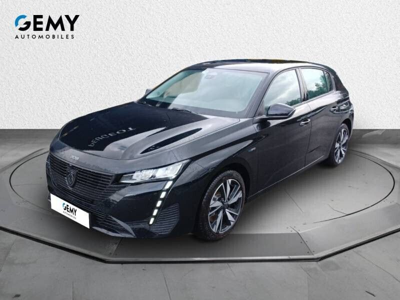 Noir Utilisé 2023 Peugeot 308 Active Berline | 26 390 € (Bon prix) - Image 1/4