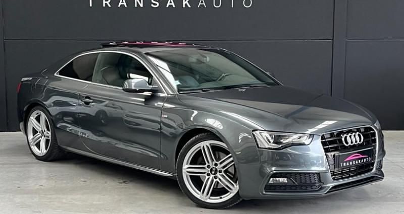 Gris Utilisé 2014 Audi A5 S-Line Coupé | 17 990 € (Prix assez cher) - Image 1/4