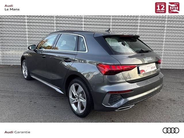 Occasion Audi A3 Sportback e-tron S-Line 150 ch (110 kW) 2021 Gris daytona nacré Citadine