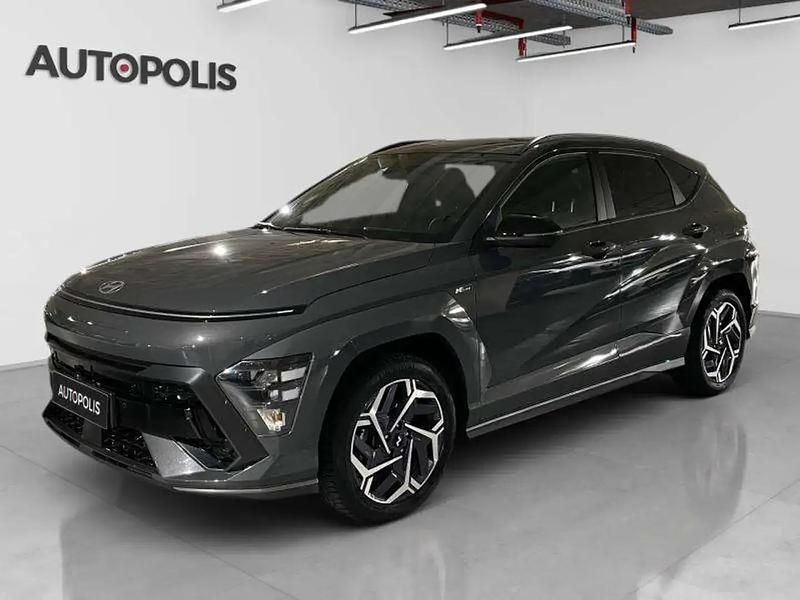 Gris Occasion 2023 Hyundai Kona N Line SUV | 28 990 € (Prix juste) - Image 1/4
