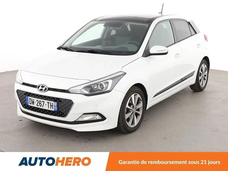 Blanc Utilisé 2014 Hyundai i20 Citadine | 9 290 € (Prix juste) - Image 1/2