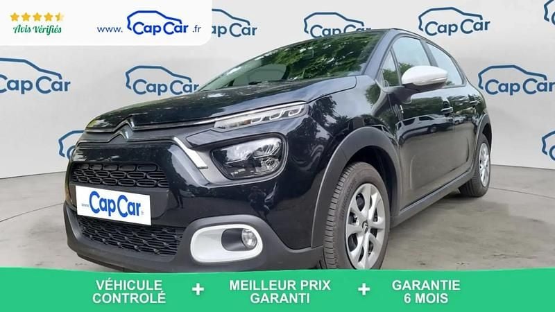 Noir Utilisé 2024 Citroën C3 Citadine | 10 990 € (Super prix) - Image 1/4