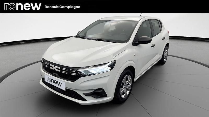 Blanc Utilisé 2024 Dacia Sandero Essentiel Citadine | 12 990 € (Bon prix) - Image 1/4