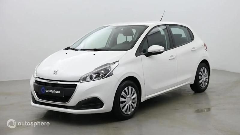 Blanc Utilisé 2019 Peugeot 208 Active Citadine | 8 899 € (Prix juste) - Image 1/4