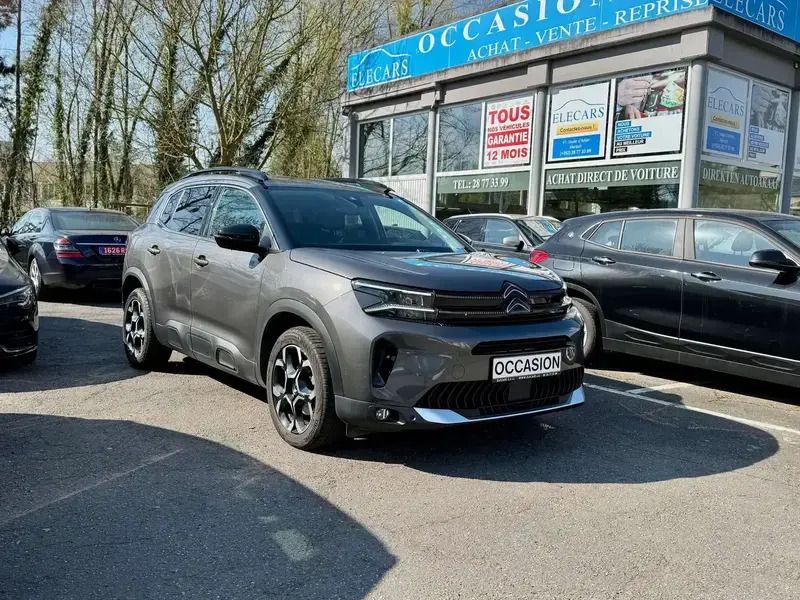 Gris Occasion 2023 Citroën C5 Aircross PureTech SUV | 22 900 € (Prix juste) - Image 1/4