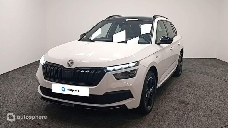 Blanc Utilisé 2020 Skoda Kamiq Monte Carlo SUV | 15 999 € (Prix juste) - Image 1/4