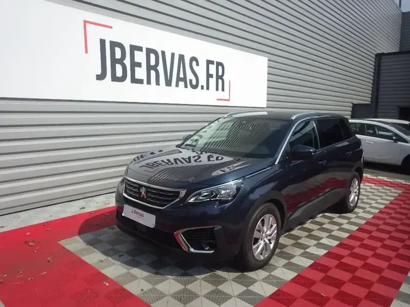 Bleue Utilisé 2019 Peugeot 5008 Active Monospace | 26 490 € (Prix cher) - Image 1/4