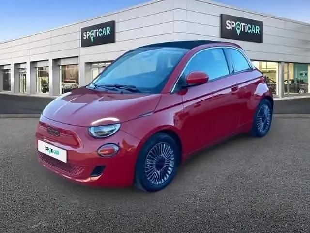 Rouge Occasion 2022 Fiat 500e Red Cabriolet | 15 900 € (Prix juste) - Image 1/4