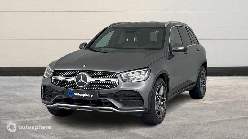 Gris Utilisé 2022 Mercedes GLC220 AMG line SUV | 45 999 € (Prix juste) - Image 1/4